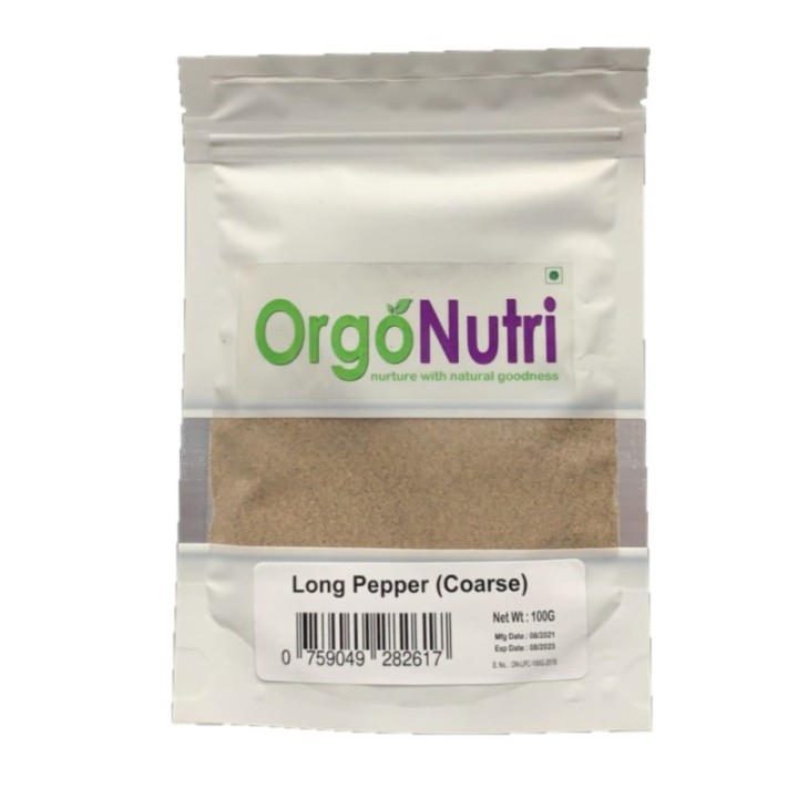 Orgonutri Medium Grind Coarse Long Pepper, Indian Long Pepper, Pipli