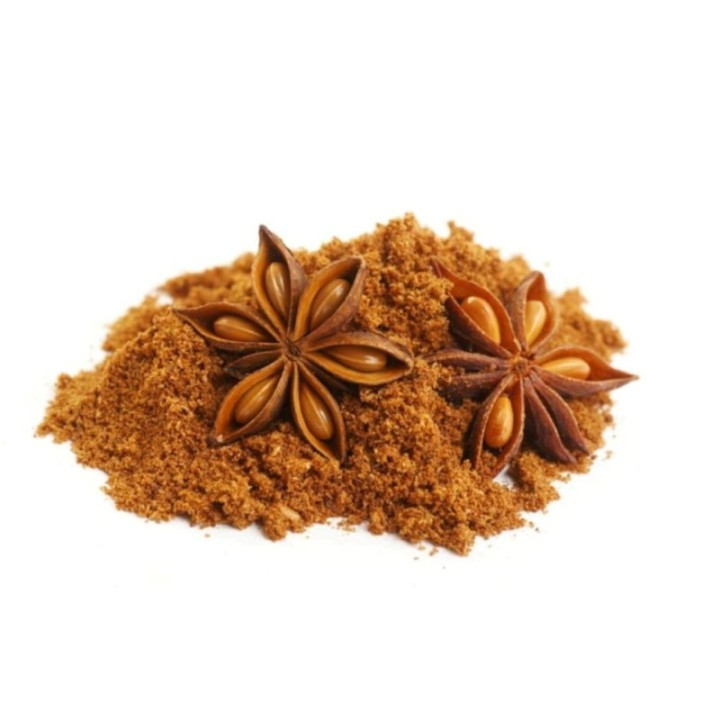 Orgonutri Premium Quality Star Anise Powder, Chakra Phool Powder