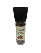 OrgoNutri Whole Sichuan Red Peppercorn (Chinese pepper) with Grinder, 25gm + 50gm Pack