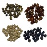 OrgoNutri Combo Pack of 4 pepper- Green, Red, White and Black,100g ech