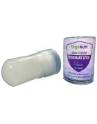 OrgoNutri Alum Crystal (Tawas), Deodorant Stick, 120g- 24hrs Odor Protection, 100% Natural, Pure, Unscented & Effective