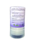 OrgoNutri Alum Crystal (Tawas), Deodorant Stick, 120g- 24hrs Odor Protection, 100% Natural, Pure, Unscented & Effective