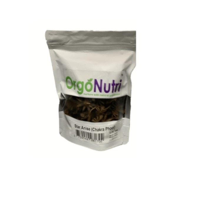 Orgonutri Star Anise (Chakra Phool) 100 Gm