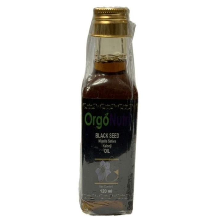 Orgonutri Black Seed Oil (Nigella Sativa) Kalonji Oil 120ml