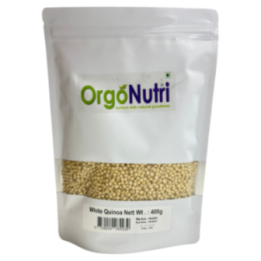 Orgonutri White Quinoa  Premium Gluten-Free Superfood, High Protein