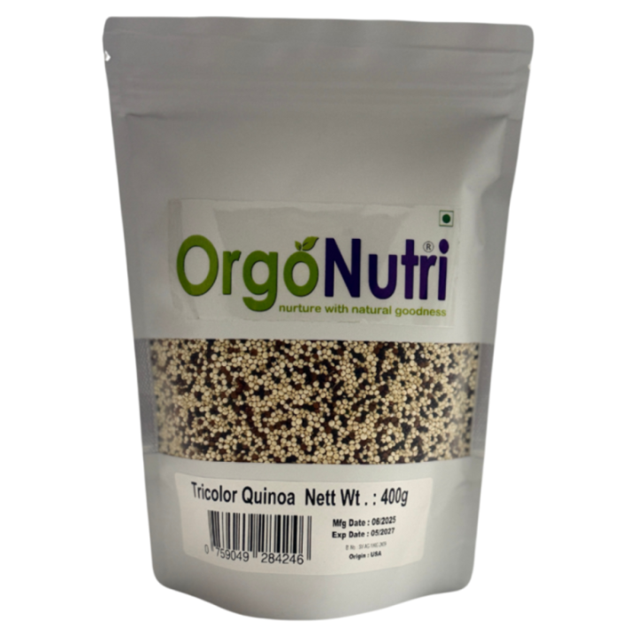 Orgonutri Tricolor Quinoa  Healthy Superfood, High Protein