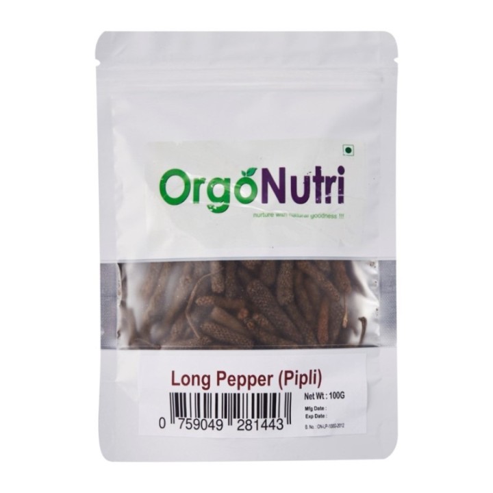 Orgonutri Whole Long Pepper, Indian Long Pepper, Pipli, Bì B? 100g